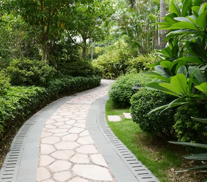 Custom paver patio and walkway installed by JCM Construction in Northern New Jersey